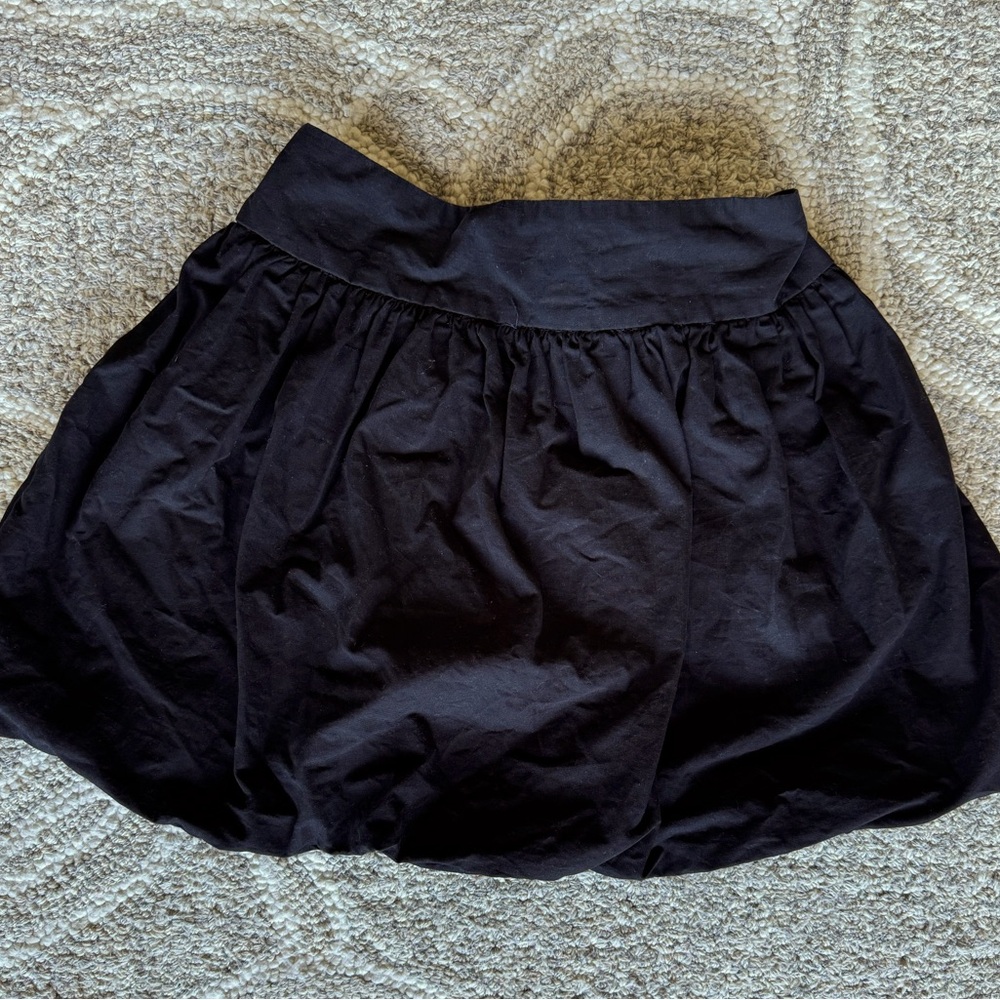 Zara Girls Black Bubble skirt